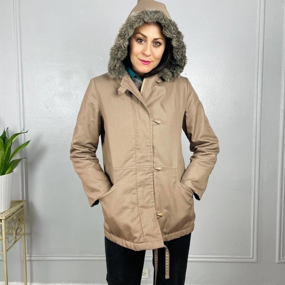 Vintage‎ 70s Tan Coat - Picture 2 of 4